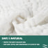 '-6 Baby Muslin Washcloths Layer Soft Absorbent Face Towel - Natural Newborn Wipes for Delicate Skin - Baby Registry as