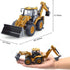 1/50 Bulldozer Dollox Die-cast Excavator Backhoe Front Loader Truck Metal Engineering Vehicle Construction Tractor