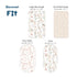 3 Pack, GRSSDER Stretchy Ultra Soft Fitted Bassinet Sheets Universal Fit for Baby Cradle Moses Basket Oval Rectangle