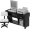 NUOBESTY Miniature Computer Simulation Office Furniture - Dollhouse Accessories Mini Desktop Chair Keyboard Model for