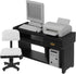NUOBESTY Miniature Computer Simulation Office Furniture - Dollhouse Accessories Mini Desktop Chair Keyboard Model for