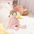 15" (89835) Linzy Toys, Soft Plush Light Pink Blue Emily Rag Doll for Girl, My First Rag Doll, Muecas de Trapo para