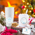 30pcs Hot Chocolate Bar Kit Hot Cocoa Bar Banner Baby It's Cold Outside Bar Sign Toppings Labels Cup Tags Stickers