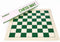 Roll Up Vinyl Chess Board Tournament 15.5" - Lightweight Non-Slip Portable Professional Club Chess Mat