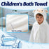 RNYBFPT Hood31.5 31.5 Inch, Hooded Baby Towel- Large Baby Towel with x Natural toddler towels,Ultra Soft and Absorbent