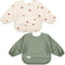 BebeBiu Long Sleeve Baby Bib, Waterproof Fabric, Catch-All Pocket, Baby Smock Bib, Adjustable