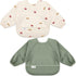 BebeBiu Long Sleeve Baby Bib, Waterproof Fabric, Catch-All Pocket, Baby Smock Bib, Adjustable