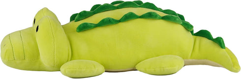 Green Alligator Plushie Toy - 12 Inches Stuffed Animal with Soft Fabric and Stuffing, Cute Toy Gift