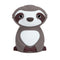 Nuby Sloth Baby Silicone Nightlight, Rechargeable Color Changing Touch Night Light for Kids Bedside