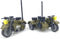 General Jim's WW2 German Military Motorcycle and Removable Sidecar Building Blocks Set (Green)