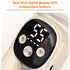NOENNULL Portable Bottle Warmer for Travel Rapid Warming Cordless Milk Warmer Battery Powered Temperature Display Baby