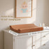 GirlBrown Owlowla Changing Pad Cover,Waterproof Changing Pad Covers-Soft Leather Diaper Changing Table Cover,Fits