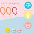 3PCS Light Up Ankle Skip Ball, Flashing Swing Balls for Outdoor Glow in The Dark Sports Game, Kids Jumping Toy