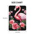 Zhbvncp Cute Flamingo with Flowers Baby Car Seat Cover & Breastfeeding Nursing Cover - Breathable Stretch Fabric