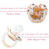 Cute Adult Sized Pacifier - Large Shield Butterfly Binky for Anxiety Relief with Puppy Print