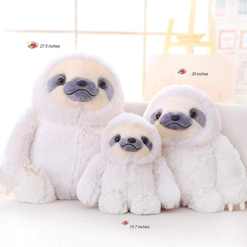Winsterch Cute Sloth Stuffed Animal Toy, Small Plush Sloth Teddy Bear for Kids Birthday Gift