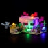 LED Light Kit for Lego The Axolotl House 21247, Minecraft Lighting Set Compatible with Lego 21247 (No Lego Model)