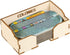 The Broken Token Terraforming Mars Game Organizer - Wood Storage Box with Multiple Trays