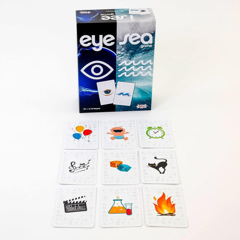 AMIGO Games Eye Sea - Fun Fast-Paced Brainstorming Party Card Game for 2-10 Players