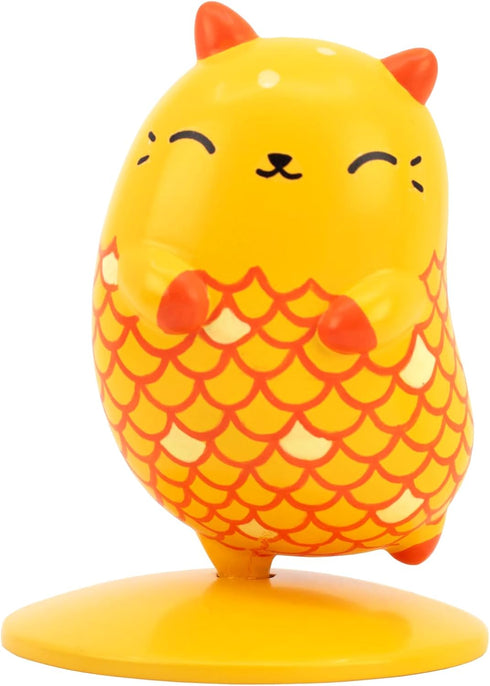 Cats vs Pickles Mini Figure 3-Pack - Collectible Animal Figurines for Kids & Adults, The Great Catsby, Goldie Fish,