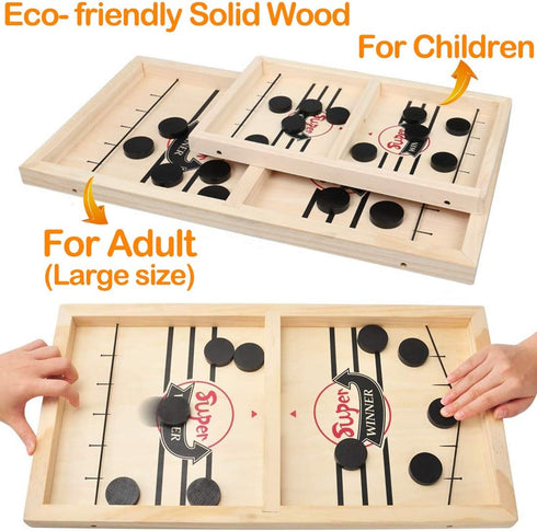 Fast Sling Puck Game,Sling Puck Game, Sling Board Games Toy,Paced Winner Board Games Toys for Kids & Adults by SIMPLENICE