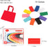 1000 Set 11 10 PCS Dominoes for Kids with Extra Blocks, Wooden Building Blocks Colors Dominoes Racing Tile Games