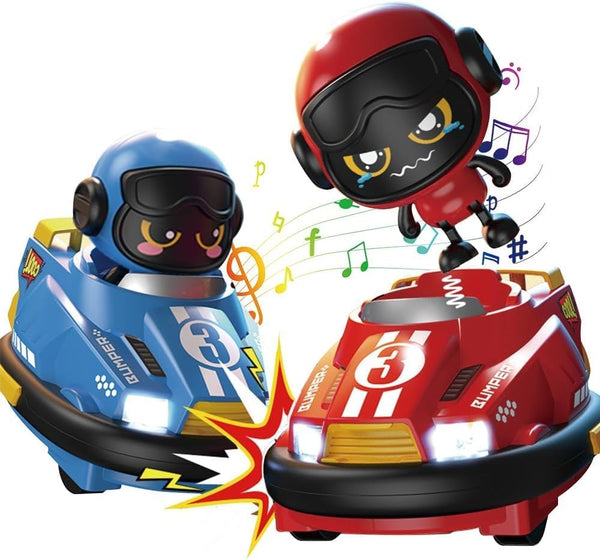 OBEST Multiplayer Remote Control Bumper Car, 2 Pack, RC Car with Ejection Doll, Interactive Toys for Boys and Girls