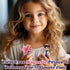 Frozen Magnetic Tiles for 3-8 Year Old Girls, Birthday Gifts, Princess Building Blocks Castle Set for Creative Play