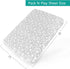 Pack 2 Pack,100% 38" 25" Waterproof n Play Fitted Sheets Cotton Mini Crib Mattress Cover Protector X Fits for Baby