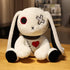 LVQING Rabbit Plush Doll, Crazy Rabbit Plush Toy, Halloween Scary Rabbit Stuffed Animal, White Color, Gift for Fans