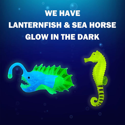 Staroud 2 Color Changing No Hole Bath Toys for Kids Toddlers, Color Change Water Table Bathtub Toys Sea Creatures
