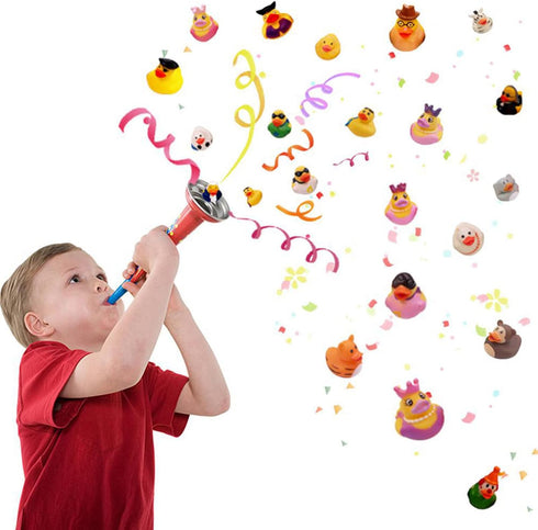 50 Pack 2.3 Inch (50 XY-WQ Rubber Duck for Jeeps Bath Toy Assortment - Bulk Floater Duck for Kids - Baby Showers