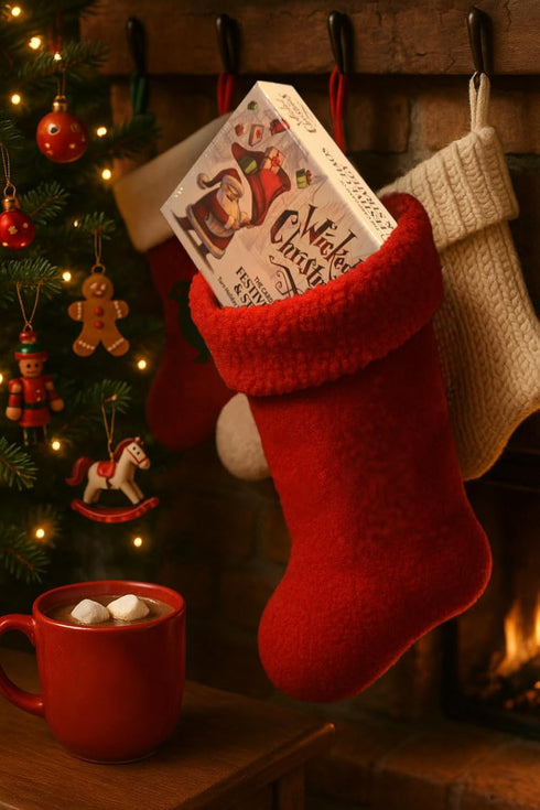 7+, 36 Hilarious Christmas Card Game for Families & Friends | Ages Players, Great Secret Santa Gift & Stocking Stuffer
