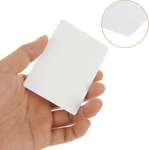648PCS White Blank Playing Cards - Printable Index Flash Cards for DIY Vocabulary and Game Cards
