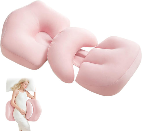 Pregnancy Pillow, Portable Maternity Pillow for Pregnant Women, Travel Wedge Pillow for