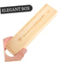 Zerodeko Wood Keepsake Storage Box for Pregnancy Test Lidded Baby Announcement Case Decorative Keepsake for Newborns