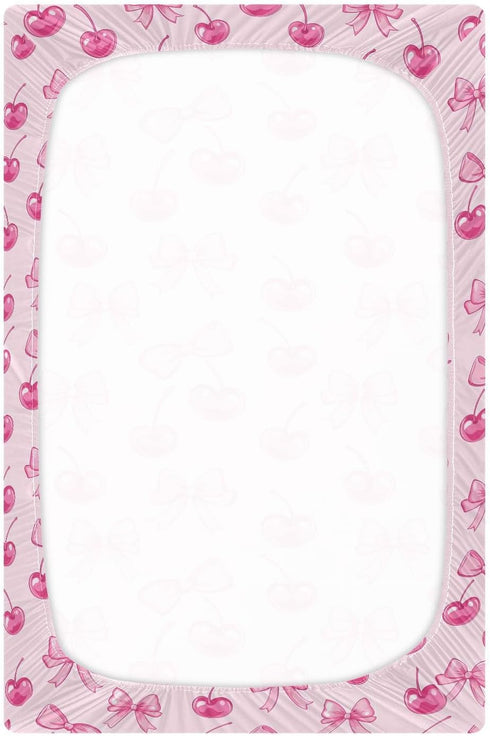 Pack 1, 39" 27" Pfrewn Mini Crib Sheets, n Play Sheets, Stretchy Portable Fitted Playard Sheet, Convertible Playard