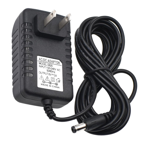 Snugapuppy Charger Replacement for Fisher Price/Ingenuity Swing, 10Ft Black AC Power Cord for Baby Swing, 6V
