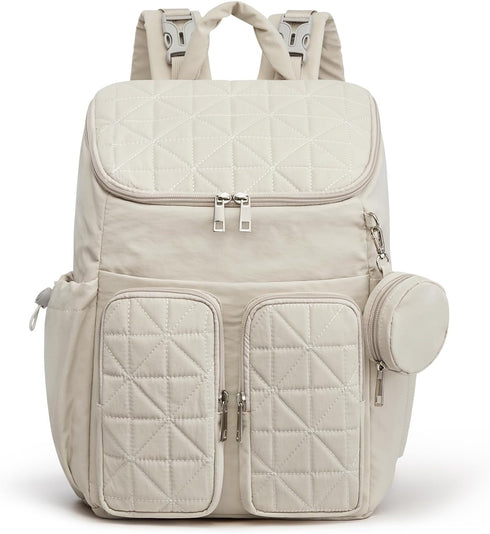 G4Free Diaper Bag Backpack for Moms Dads Travel Baby Bag with Pacifier