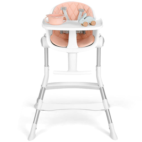 Foldable High Chair for Babies - Portable Infant Feeding Seat