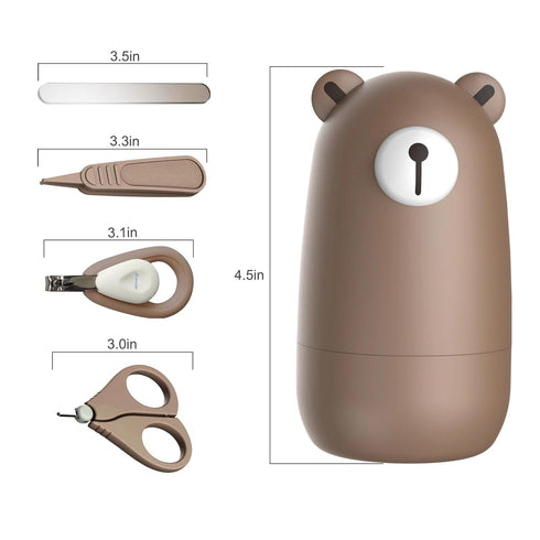 sivenciaga Set, Set Set Set Baby Nail Clippers Baby Manicure and Pedicure with Cute case. Baby Grooming Gift