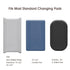 david's Kids 3 Pack Changing Pad Cover Set, Ultra Soft Cozy Microfiber Sheets for Baby Girls, Black & Grey & Navy Blue
