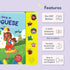 1-3, I Love to Sing in Portuguese: Brazilian Nursery Rhymes, Musical Baby Sound Books for Toddlers Brazilian Books