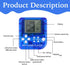 12 PCS Video Game Party Favors for Kids, Arcade Video Game Keychain, Idea Gift for Birthday Supplies