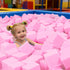 FUBOTRAD 24PCS 5" 5" 5" Foam Pit Blocks Foam Padding Sponge Pit Cubes Sponge Blocks for Amusement Park Gymnastics