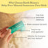 Earth Mama 40 0.74-Ounce, 3-Pack Baby Face Mineral Sunscreen Stick SPF | Non-Nano Zinc, Natural Water Resistant Sun
