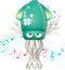 Dancing Squid Baby Toy, Infant Tummy Time Toys for 3-6 Months, Interactive