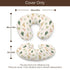 KuphiL10C Western Cactus Pattern Nursing Pillow Cover, Unisex Removable Breastfeeding Pillowcase Slipcover for Baby