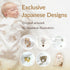 Coperta 100% Newborn Swaddle Sack, IHDI Certified, Calms Startle Reflex, Cotton Wearable Blanket, Newborn Essentials