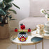 Red Solar Dancing Flower - Cute Power Flower for Car Decoration, Dashboard Swinging Doll, Home Ornament, Solar Power